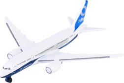 Metāla pasažieru lidmašīna BOEING 787-9 balta 10 cm – Majorette Airport