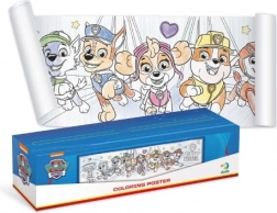 Krāsojams plakāts PAW PATROL 70 × 16 cm