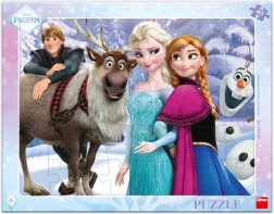 Dino Puzzle Frozen: On a Walk 40 Pieces