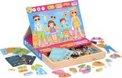 Magnētiskā ģimenes pārģērbšana – 2Kids Toys Happy Family