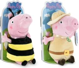 Peppa Pig plīša Peppa kostīmā 28 cm