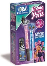 Clementoni Idea Art mini pildspalvu fabrika K-pop Demon Hunters Derpy un Sussie