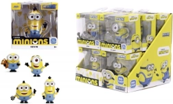 Metāla kolekcionējama MINIONS figūriņa 6,5 cm – Bobs, Stjuarts, Kevins vai Otto