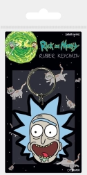 Gumijas atslēgu piekariņš RICK AND MORTY – Rika trakulīgais smaids
