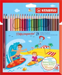 Akvareļzīmuļu komplekts STABILO Aquacolor