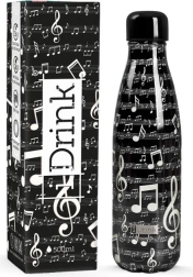 Black Music Thermos Bottle 500 ml