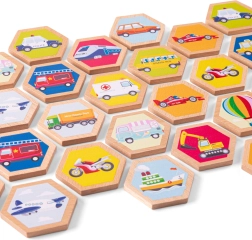 Koka atmiņas spēle “Transportlīdzekļi”