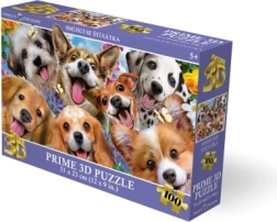 3D puzle Smaidoši kucēni 100 gab.