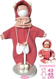 Llorens outfit for New Born doll 43–45 cm, 5-piece set