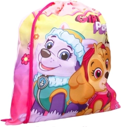 Kids drawstring backpack Paw Patrol with Skye and Everest