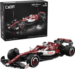 CaDA konstruktoru komplekts sacīkšu auto ALFA ROMEO F1 Team ORLEN C42 (1:8, 1868 detaļas)