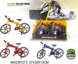 Miniatūrs velosipēda modelis 1:8