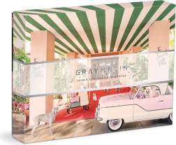Divpusēja puzle Suņi viesnīcā Beverly Hills 500 gabali – GRAY MALIN