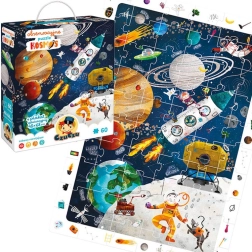CzuCzu Observational Puzzle Universe 60 Pieces with Educational Poster