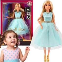 Woopie Royal Lily Doll in Turquoise Dress 30 cm