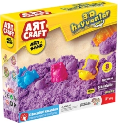 ART CRAFT kinetic sand with animal molds 500 g
