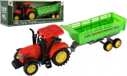 Children's tractor with plastic trailer 35 cm