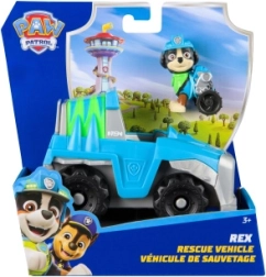 Paw Patrol Rex – glābšanas transportlīdzeklis ar rampu