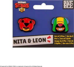 Brawl Stars piespraužu komplekts – Nita un Leon