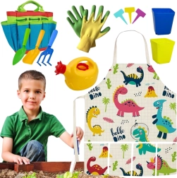 Woopie mazā dārznieka komplekts 15 daļas – dinozauri