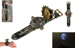 Bērnu digitālais pulkstenis ar dinozaura projektoru