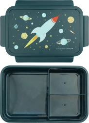 A Little Lovely Company kosmiska uzkodu kastīte ar nodalījumiem 1,2 l