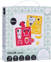 Gagagu krāsu iepazīšana – koka izglītojošas puzles bērniem