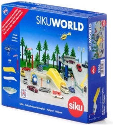 SIKU WORLD helikopters ar heliportu