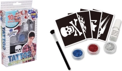 Temporary Glitter Tattoo Kit for Boys