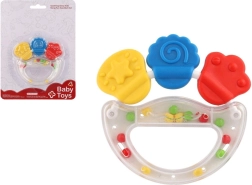 Plastmasas un silikona grabulītis un kožamais vismazākajiem