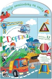 Mana ceļojumu krāsojamā grāmata – Transports