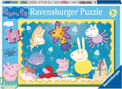 Ravensburger puzle Peppa Pig: Zemūdens pasaule 35 gabaliņi