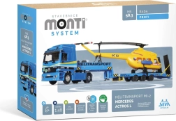 SEVA Monti System Helitransport MI-2 Mercedes Actros L construction kit