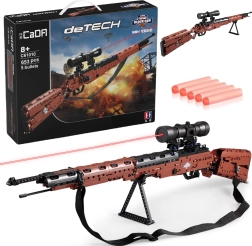 CADA konstruktors musketes Karabiner 98K ar tēmēkli un šaušanu