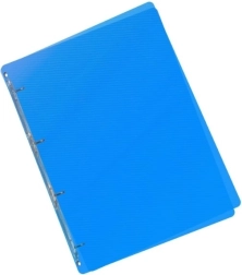 Zils A5 sējums ar gredzenu mehānismu