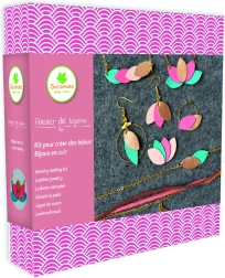 Radošais komplekts ādas rotu izgatavošanai meitenēm