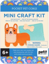 Mini šūšanas komplekts Corgi no Petit Collage