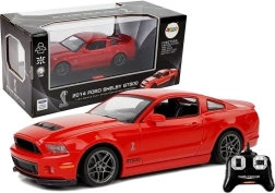 Sarkana tālvadības automašīna Ford Shelby GT500