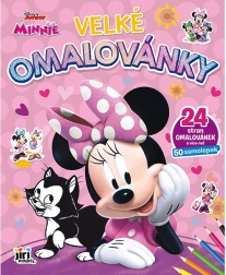 Lielās krāsojamās lapas Minnie