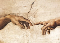 Creation of Adam puzzle – artwork detail, 1000 pieces
