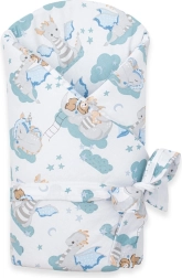 Bērnu ietinamais autiņš NEW BABY Pūķītis 80 × 80 cm
