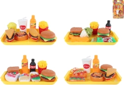 Kids' Fast Food Play Set 8–9 pcs