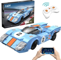 Konstruktoru komplekts CaDA RC sacīkšu auto AZURE STORM 1:20, 266 detaļas, Dual Mode