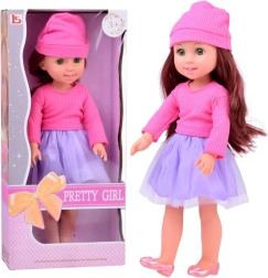 Eleganta modes lelle ar reālistiskiem aksesuāriem