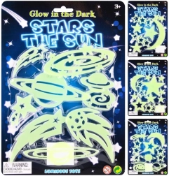 Fluorescējošas kosmosa dekorācijas