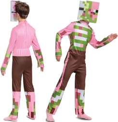 Bērnu kostīms Minecraft Zombie Pigman 110–122 cm (4–6 gadi)