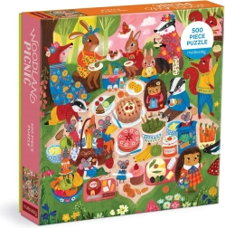 Mudpuppy puzle “Pikniks mežā” 500 gabaliņi