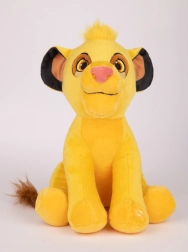 Plīša lauva Simba ar skaņu 20 cm (Karalis Lauva)