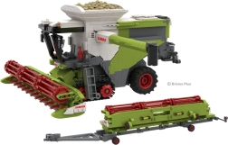Konstruktors BRIXIES Plus Claas Lexion 8900 Terra Trac ar piekabi