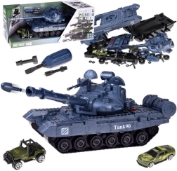 Tanks salikšanai ar apgaismojumu un skaņām